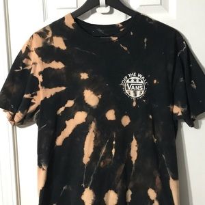 CUSTOM Vans Bleached Swirl T-Shirt